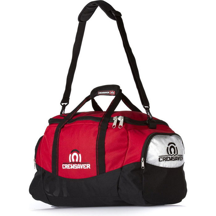 Crewsaver CREW Holdall Bag in RED Black SMALL 55 Litres 6228 55 Accessories Wetsuit Outlet